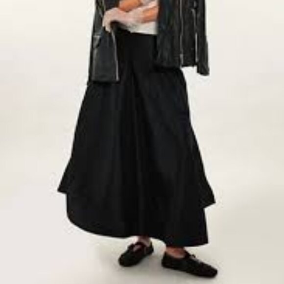 Free People Emery Drop-Waist Midi Skirt NWT * - Picture 2 of 6